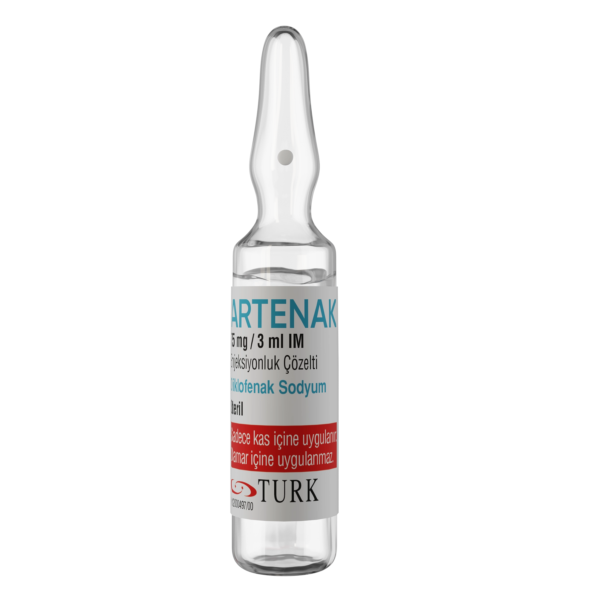 Artenak 75 mg / 3 ml IM Enjeksiyonluk Çözelti