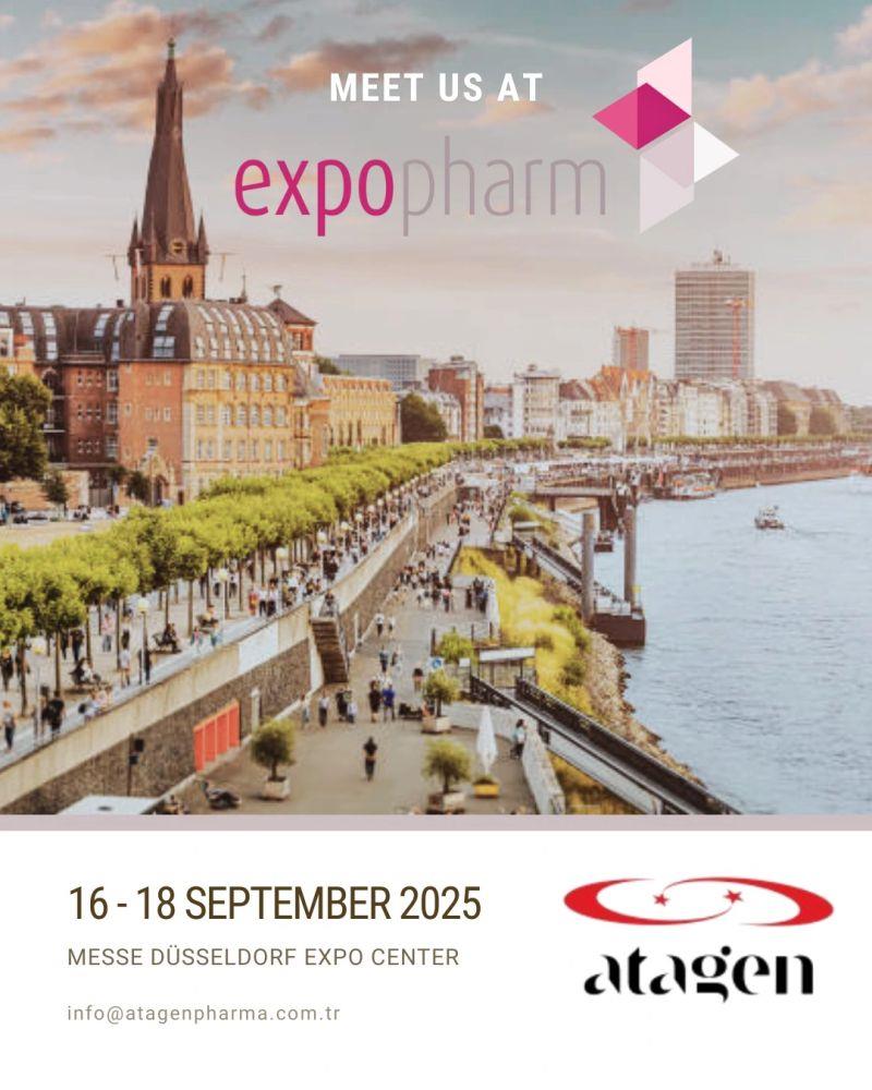 Atagen Pharma Expopharm 2025 fuarına katılıyor