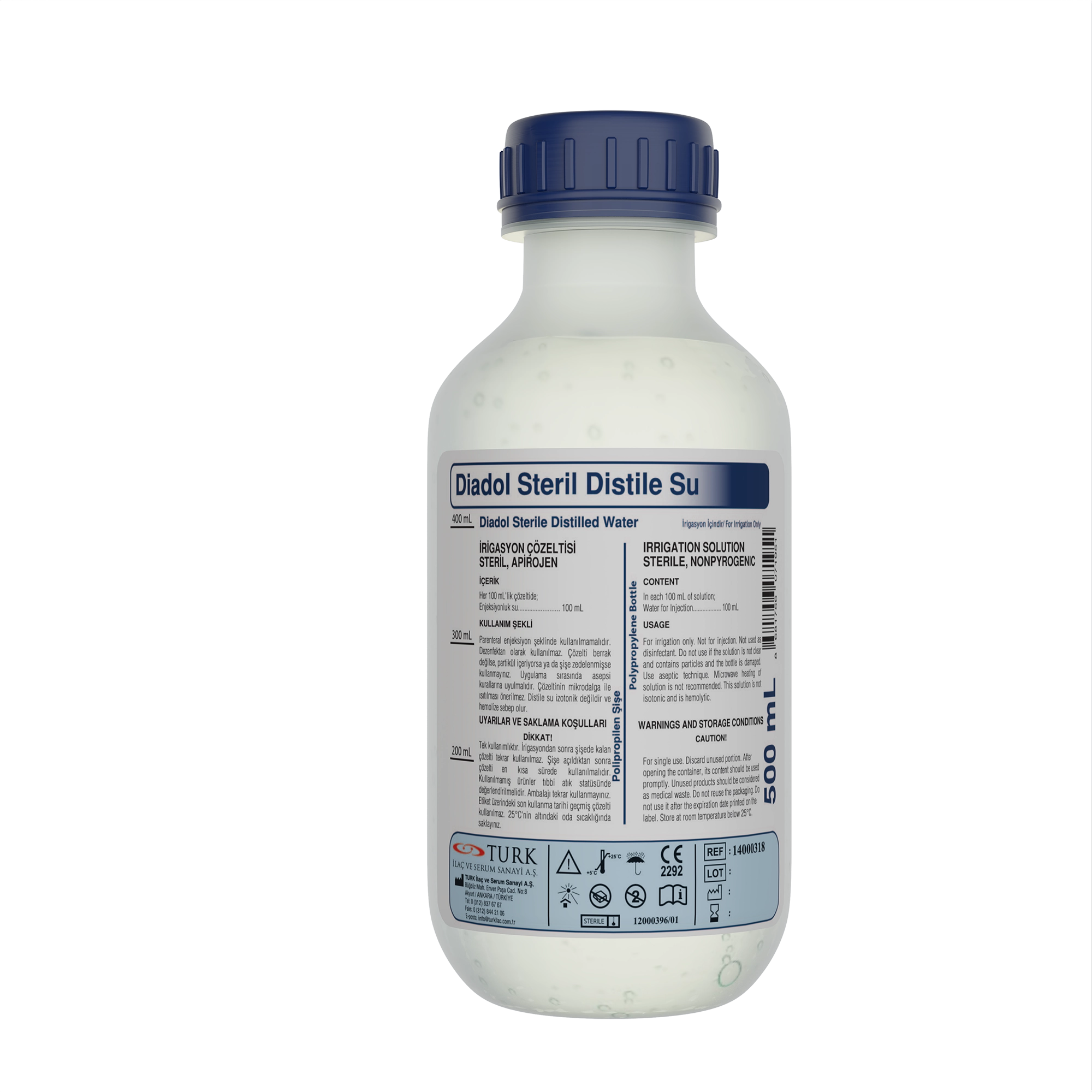 Diadol Steril Distile Su