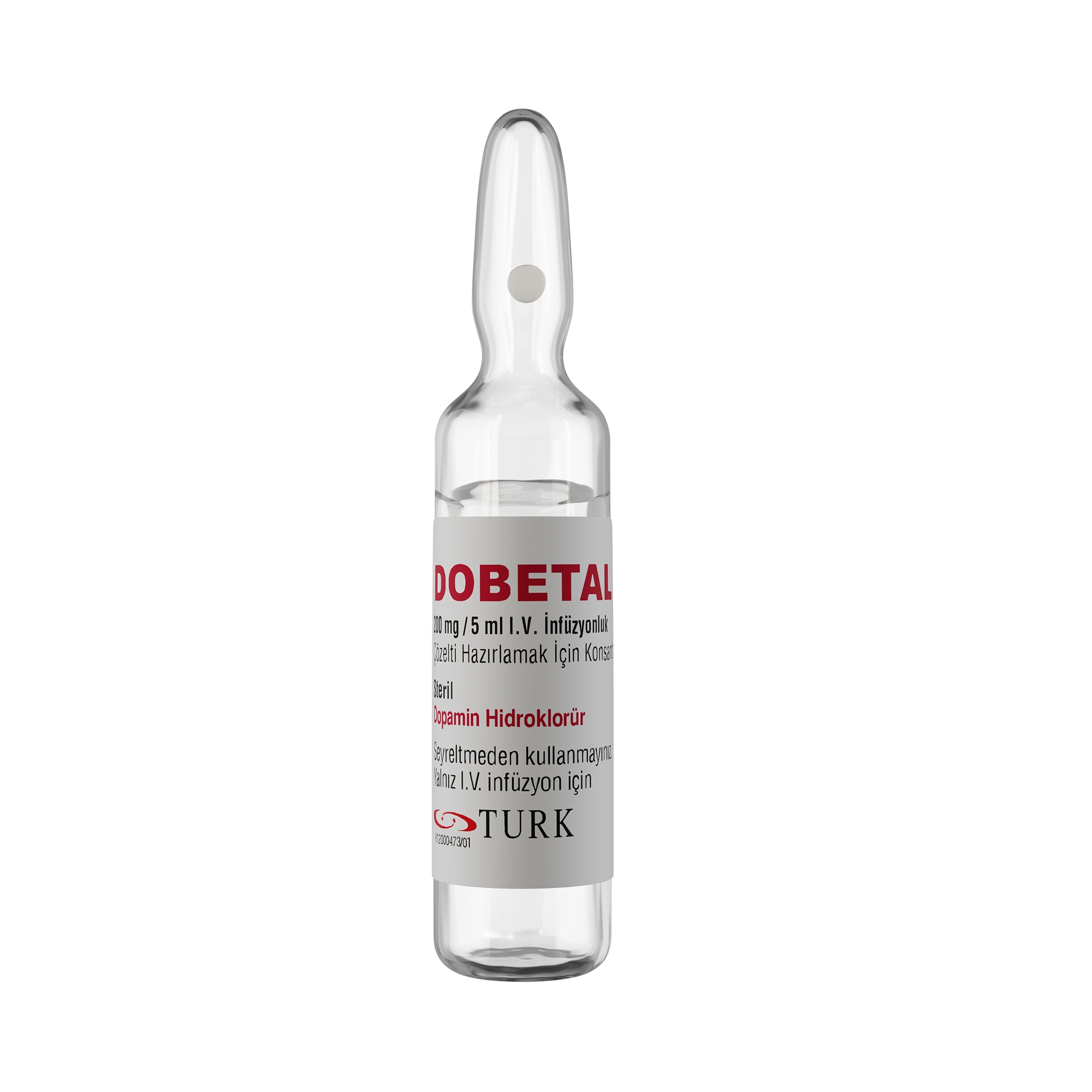 Dobetal 200 mg / 5 ml I.V. İnfüzyonluk Çözelti Hazırlamak İçin Konsantre