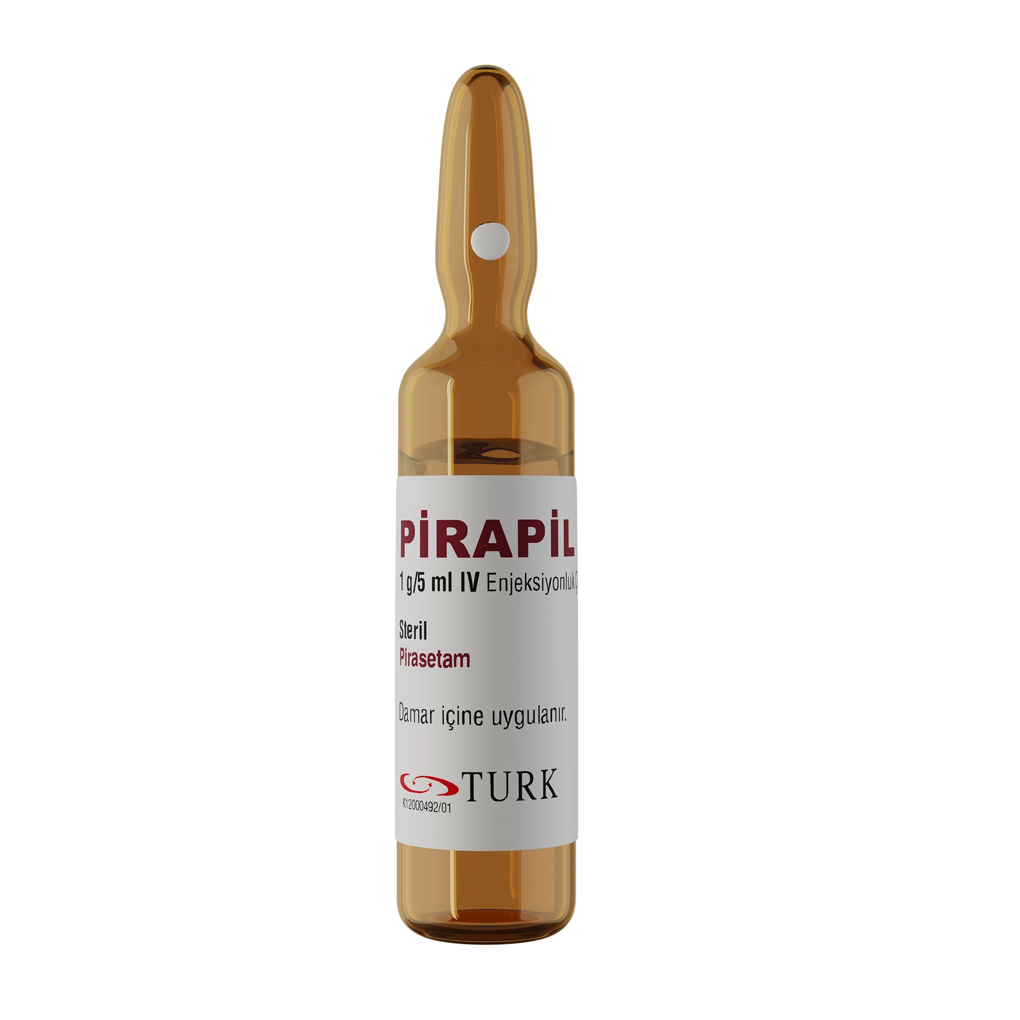  Pirapil 1 g / 5 ml IV Enjeksiyonluk Çözelti